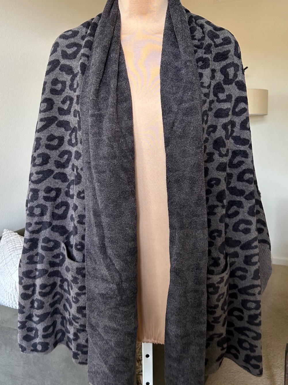 BAREFOOT DREAMS Cozy Chic Ultra Lite Cocoon Cardigan NWOT